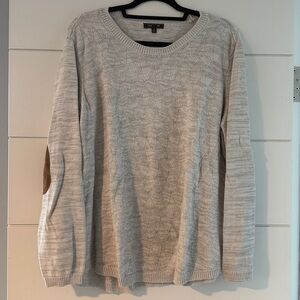 Women's Cream Sweater - Crew Neck